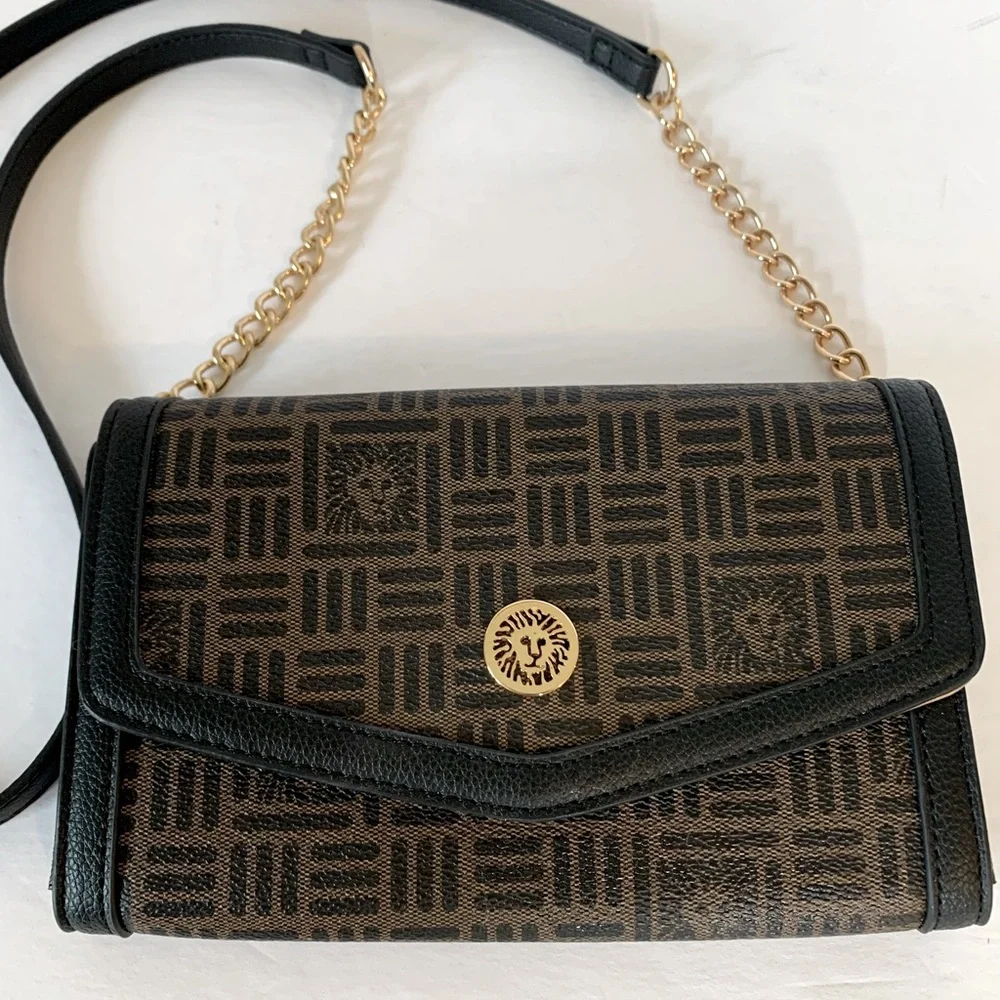Anne Klein Signature Wallet Crossbody Bag